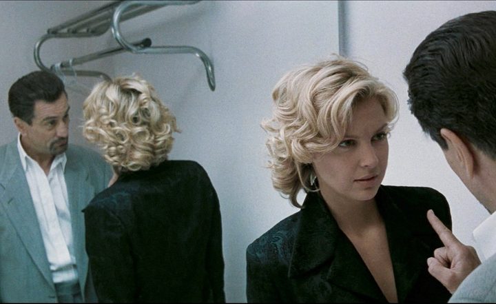 A man confronts a woman in Heat.