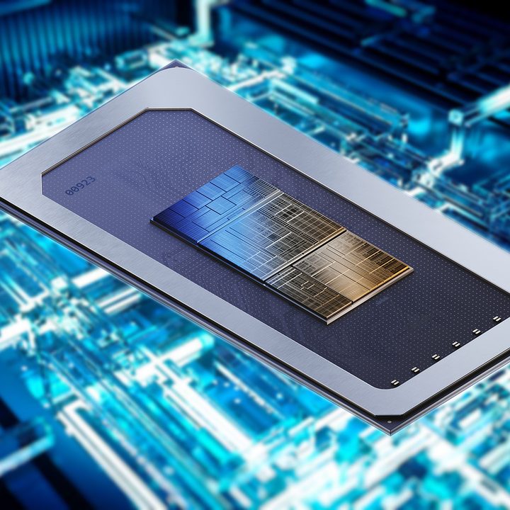 The Intel Meteor Lake chip.