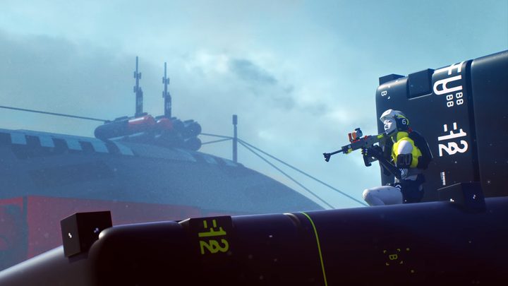 A sniper taking aim in the Marathon announcement trailer.