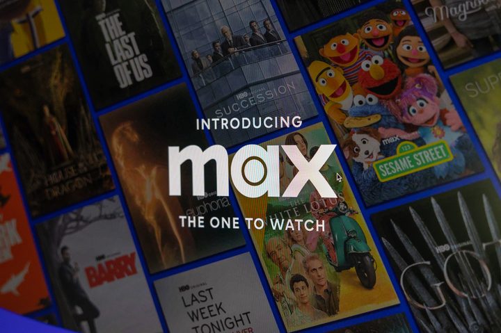 The Max.com website.