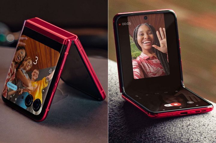 Motorola Razr 40 Ultra in pink
