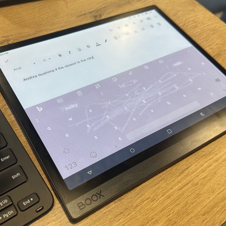 Onyx Boox Tab Ultra C keyboard ghosting