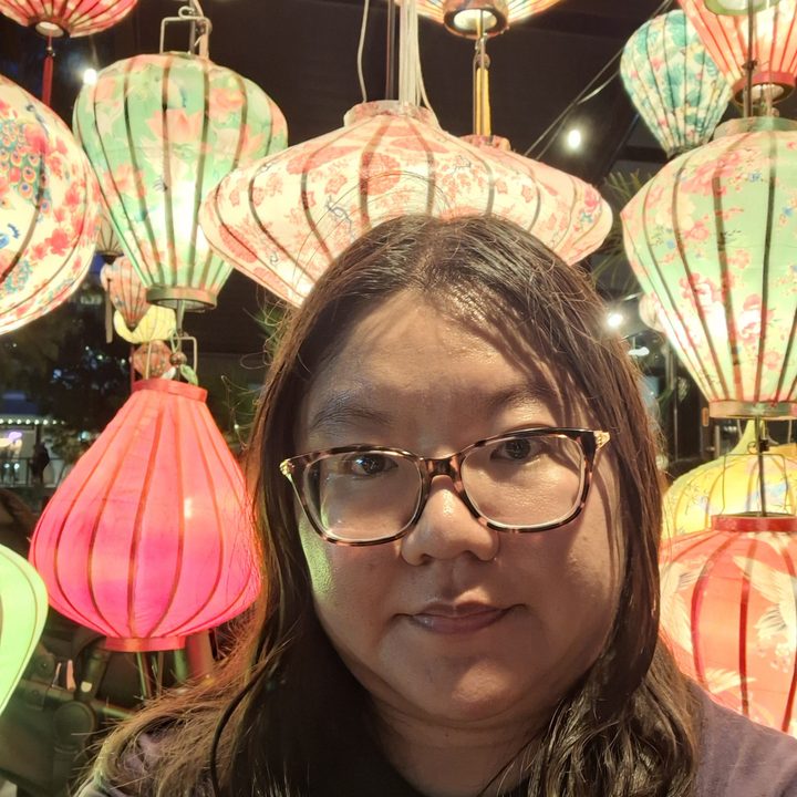 Lowlight selfie taken with a Samsung Galaxy A54