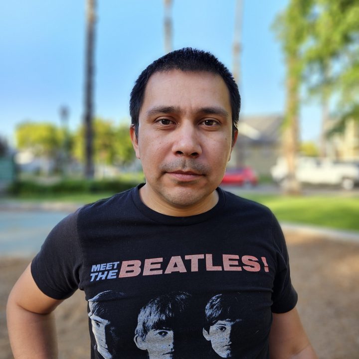 Portrait of Robert taken with a Samsung Galaxy S23