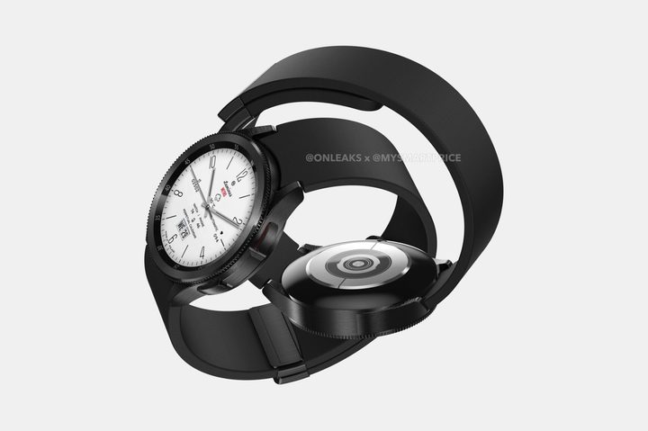 Leaked render of the Samsung Galaxy Watch 6 Classic.