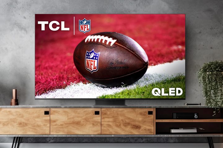 TCL Q Class QM8 mini-LED 4K TV.