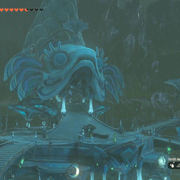 Zora's Domain appears in The Legend of Zelda: Tears of the Kingdom.
