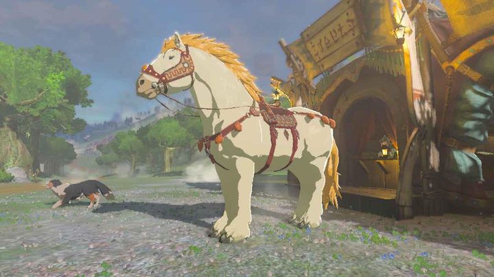 The Giant Horse in Tears of the Kingdom.