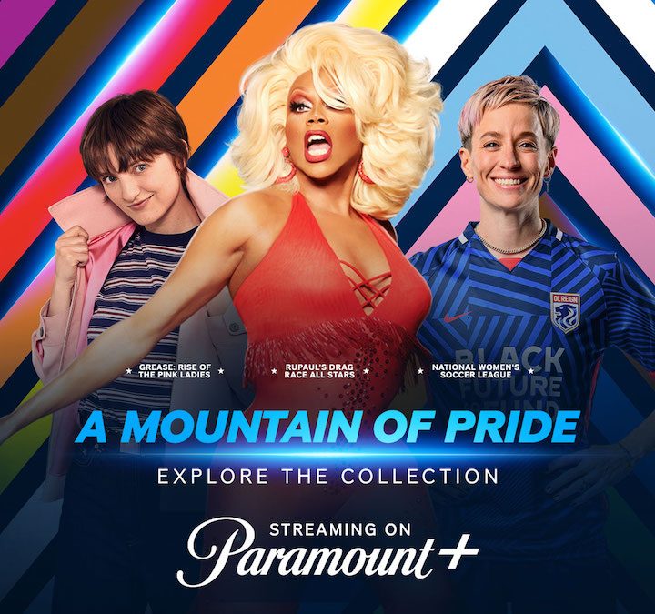 Poster for Pride Month collection from Paramount+.