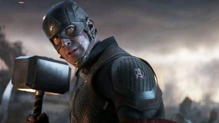 Chris Evans as Captain America in Avengers: Endgame.