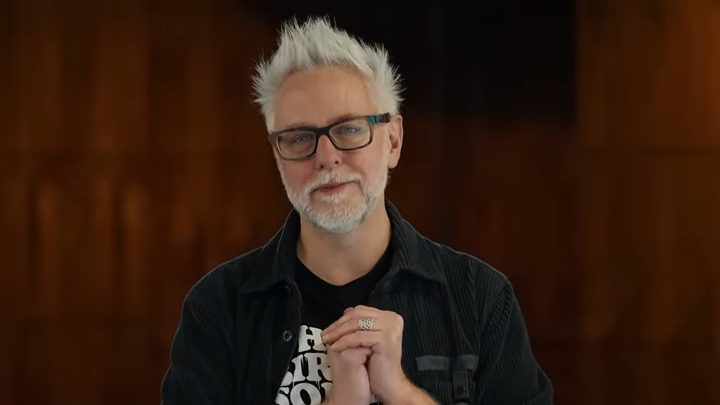James Gunn in his video announcement for DC Studios's "Chapter 1: Gods and Monsters."