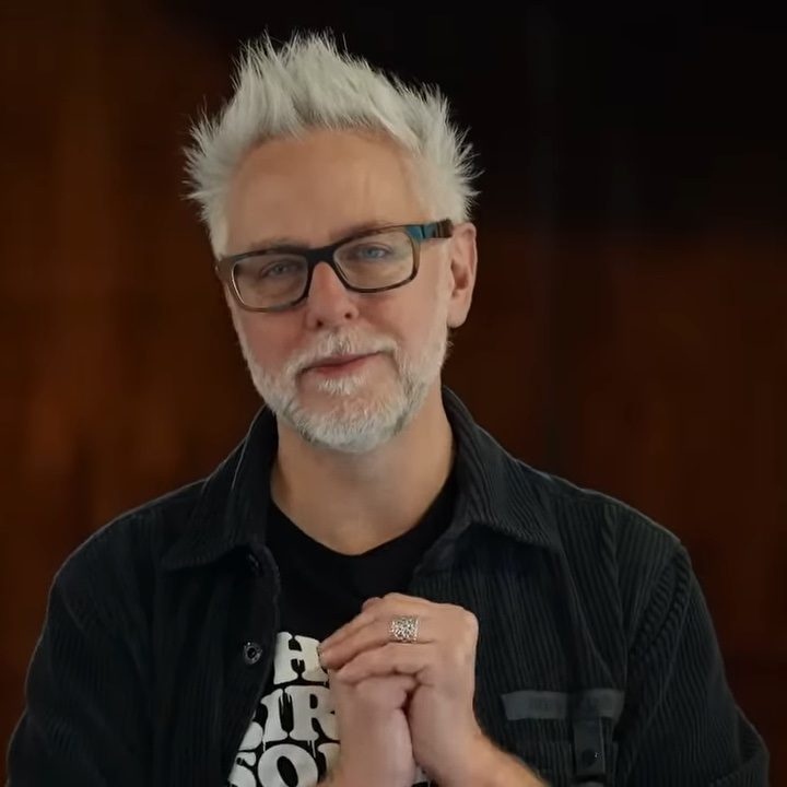 James Gunn in his video announcement for DC Studios's "Chapter 1: Gods and Monsters."