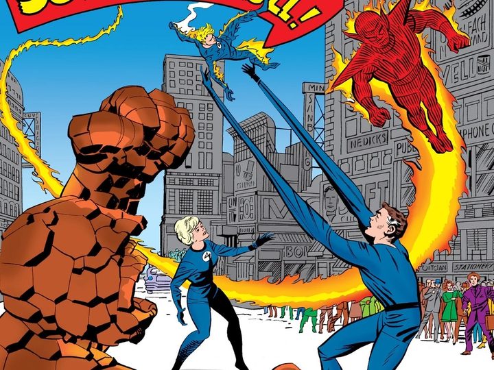 The cover of "Fantastic Four" (1961) #18.