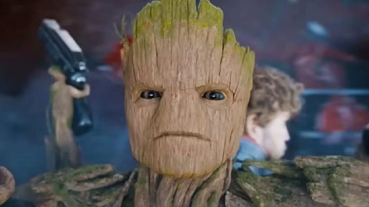 Groot son of Groot in Guardians of the Galaxy Vol. 3.