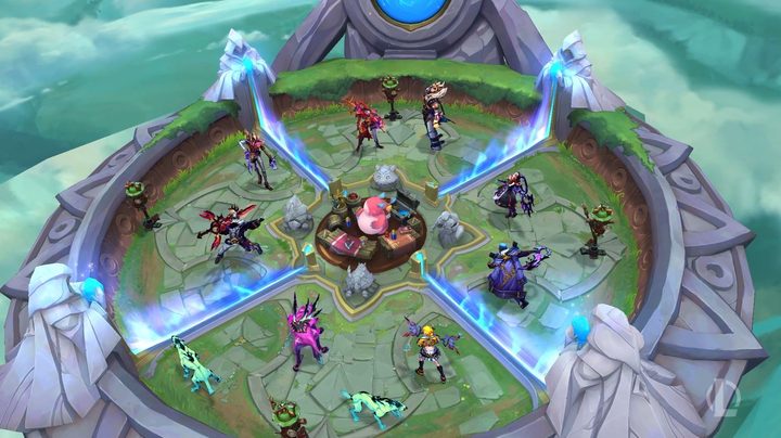 A screenshot of League of Legends Arena