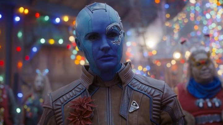 Karen Gillan in Guardians of the Galaxy Vol. 3.