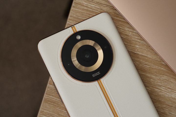 The Realme 11 Pro+'s camera module.