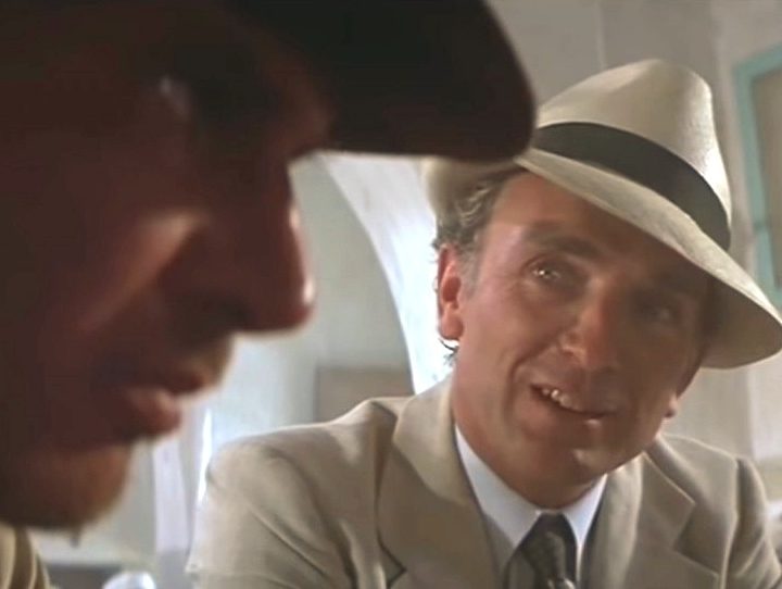 René Belloq in Raiders of the Lost Ark.