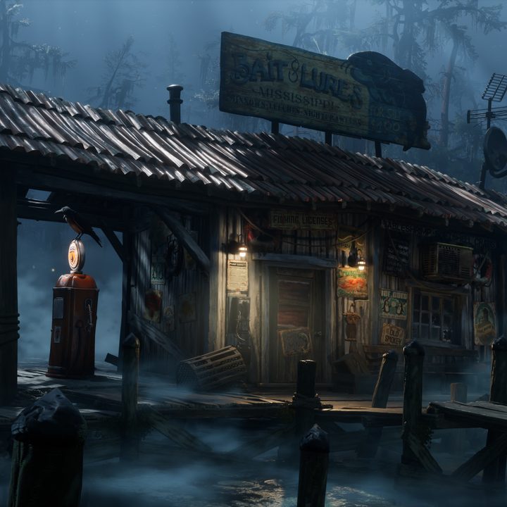 A shack in South of Midnight