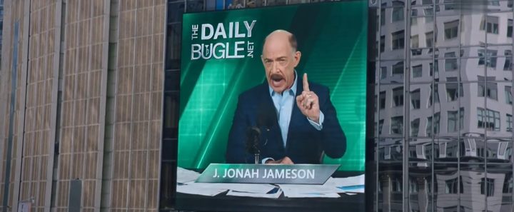J. Jonah Jameson in "Spider-Man: Far From Home."