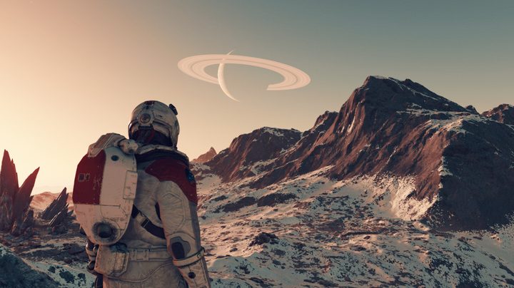 Screenshot from Starfield, a Bethesda Studios game.