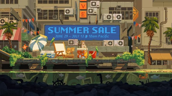 Steam Summer Sale key art,