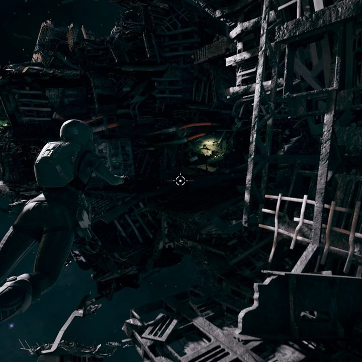 Zero-G exploration in The Expanse: A Telltale Series.