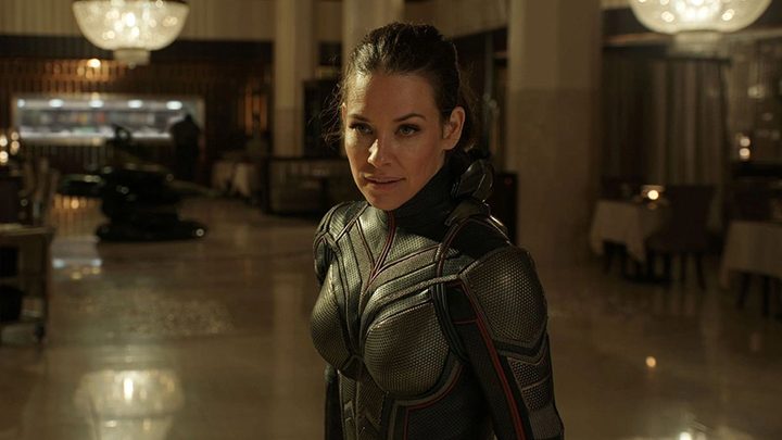 Evangeline Lilly in Ant-Man and the Wasp.