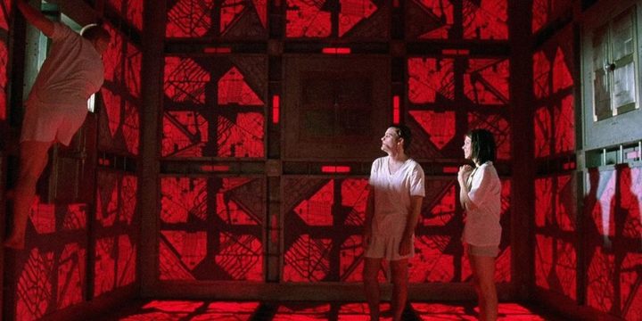 The survivors see a way out of the cube in Cube