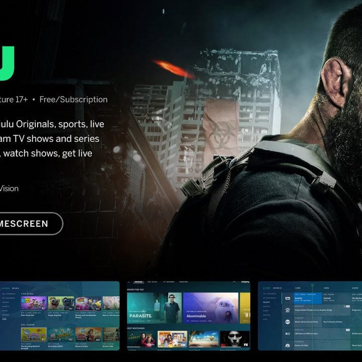 Vizio Home Screen 2023 app details page.