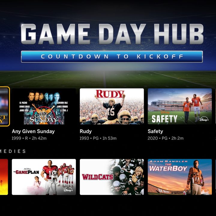 Vizio Home Screen 2023 collection page.