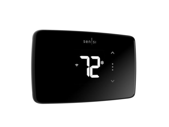 Sensi Lite smart thermostat with Alexa, product image.