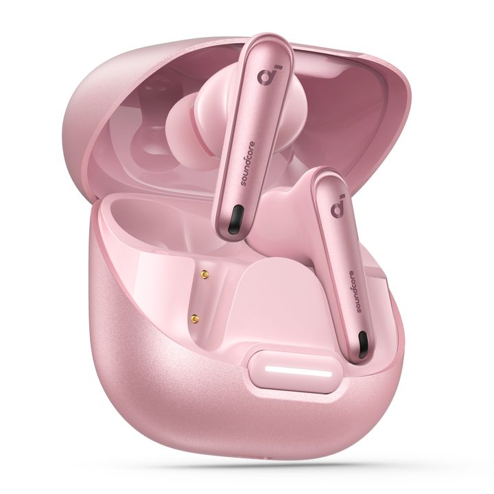 Anker Soundcore Liberty 4 NC in pink.