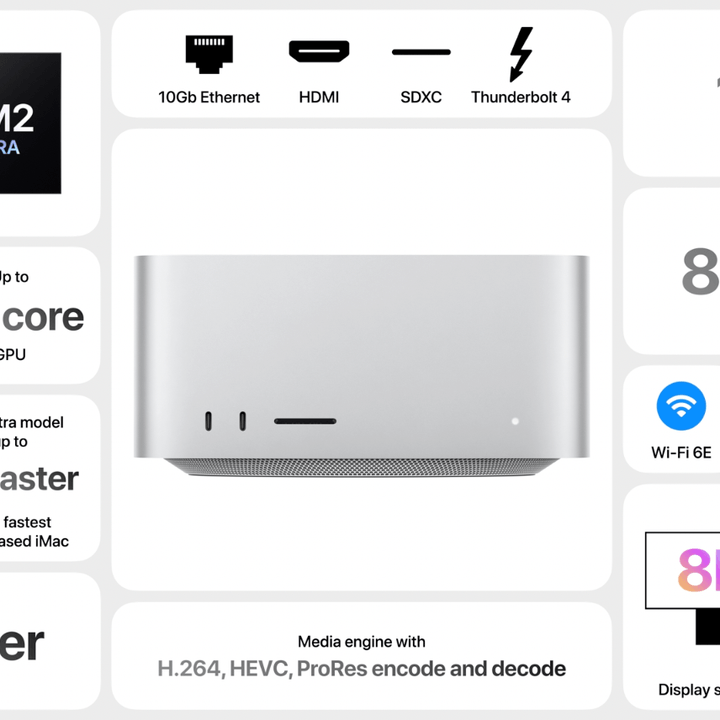 M2 Ultra and Mac Studio presented at WWDC 2023.