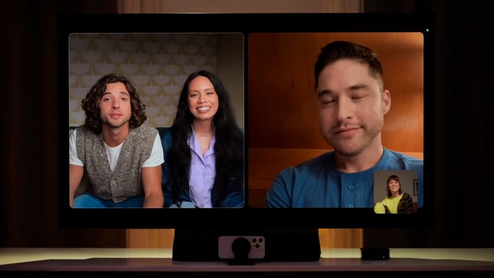 FaceTime on Apple TV.