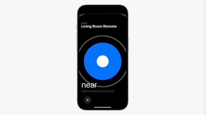 Apple TV find remote.