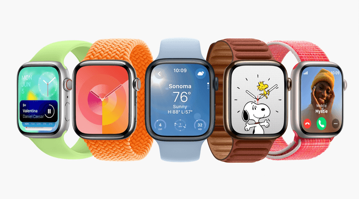 watchOS 10 presented at WWDC 2023.