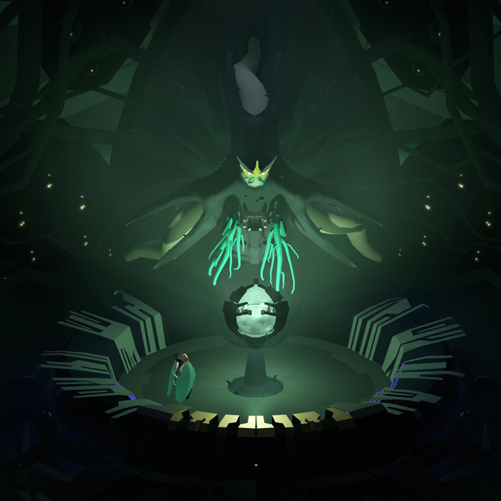 An alien structure appears in Cocoon.