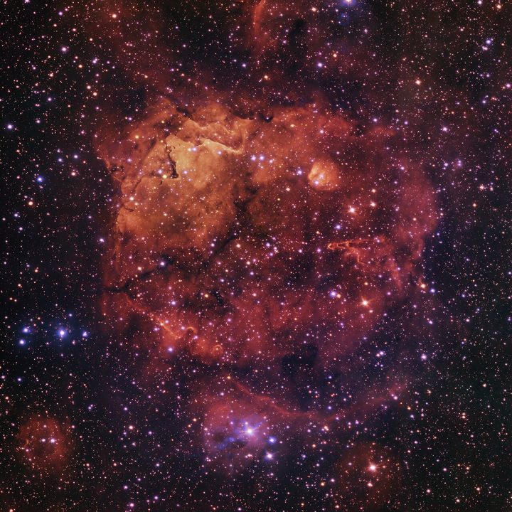 The Sh2-284 nebula.
