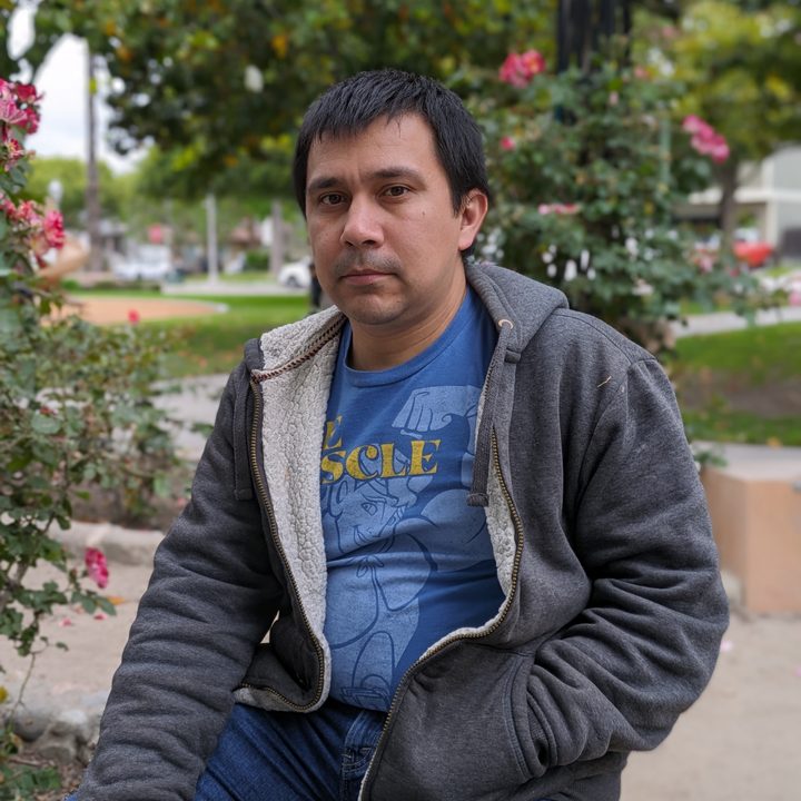Portrait of man taken with Google Pixel 7a