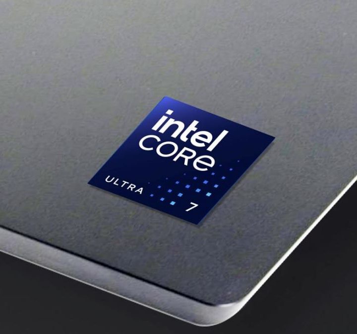 Intel's new Intel Core Ultra badge.
