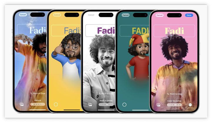 iOS 17 contact posters