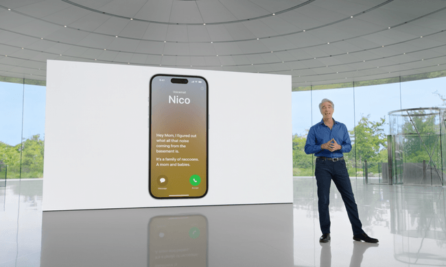 Live voicemail in iOS 17.