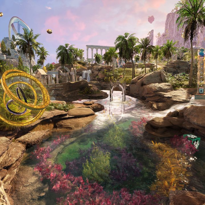 An island full of puzzles appears in Islands of Insight.