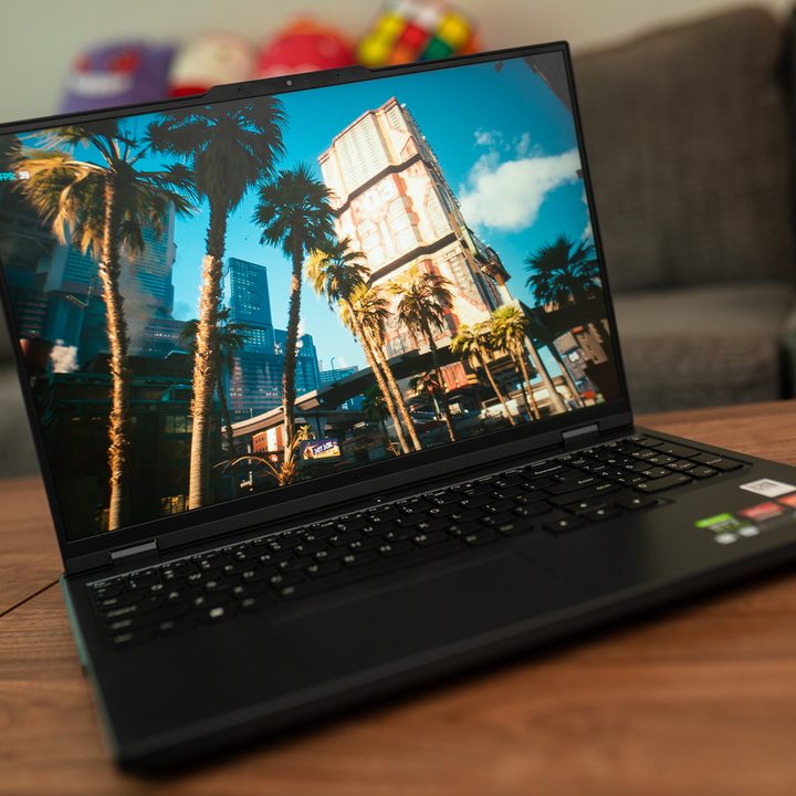 Cyberpunk 2077 on the Lenovo Legion Pro 5.