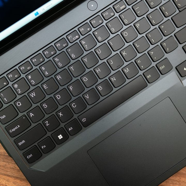 Keyboard on the Lenovo Legion Pro 5.