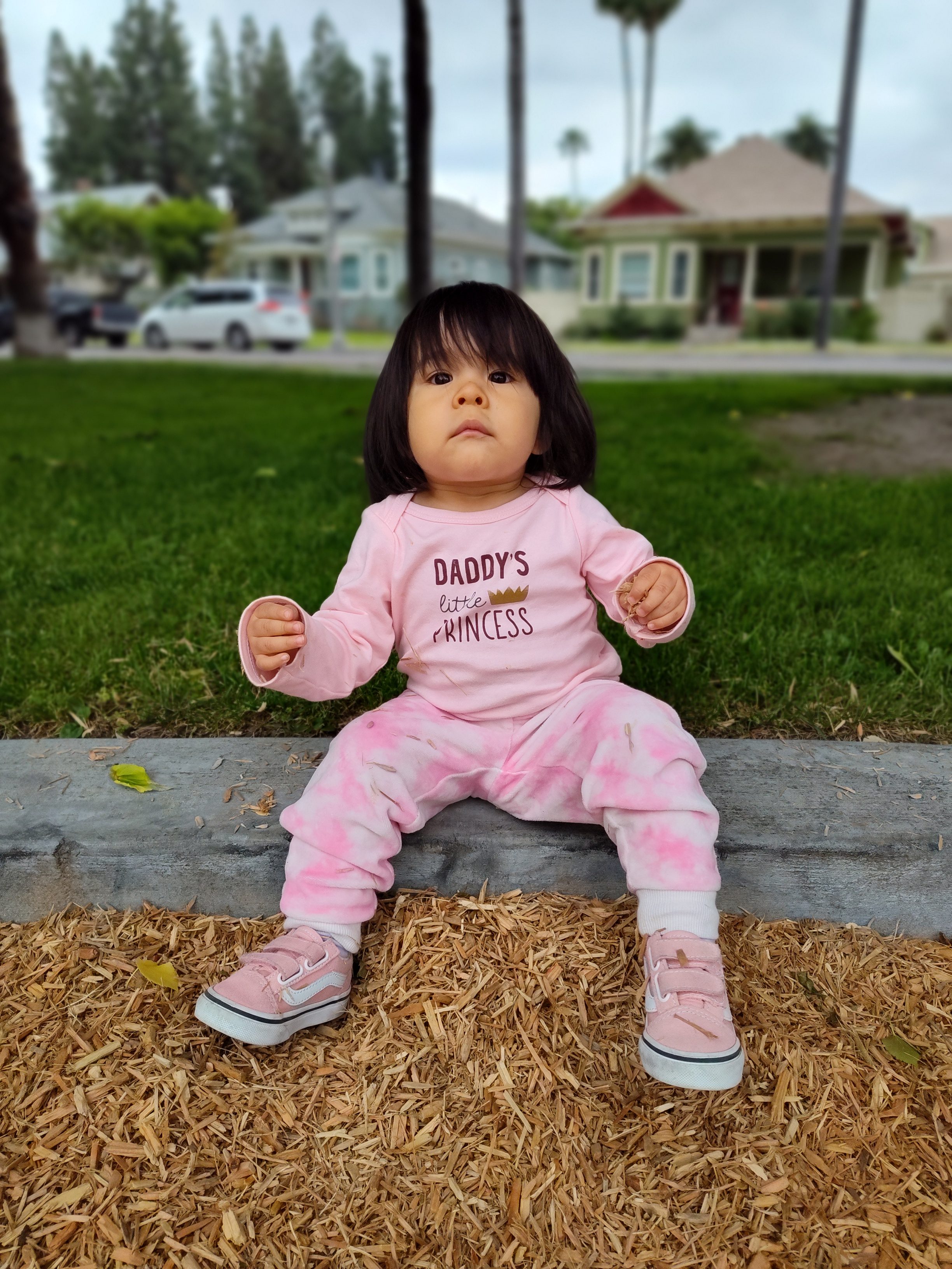 Toddler daughter portrait taken with Moto G Stylus 5G 2023.