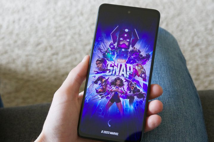 Marvel Snap running on the OnePlus Nord N30 5G.