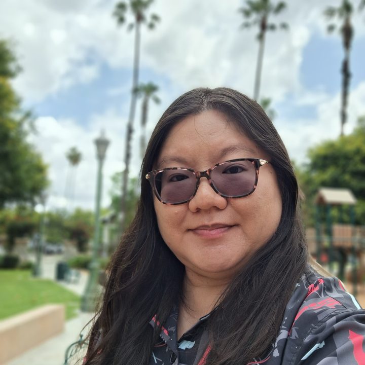 Selfie taken with Samsung Galaxy A54 portrait mode