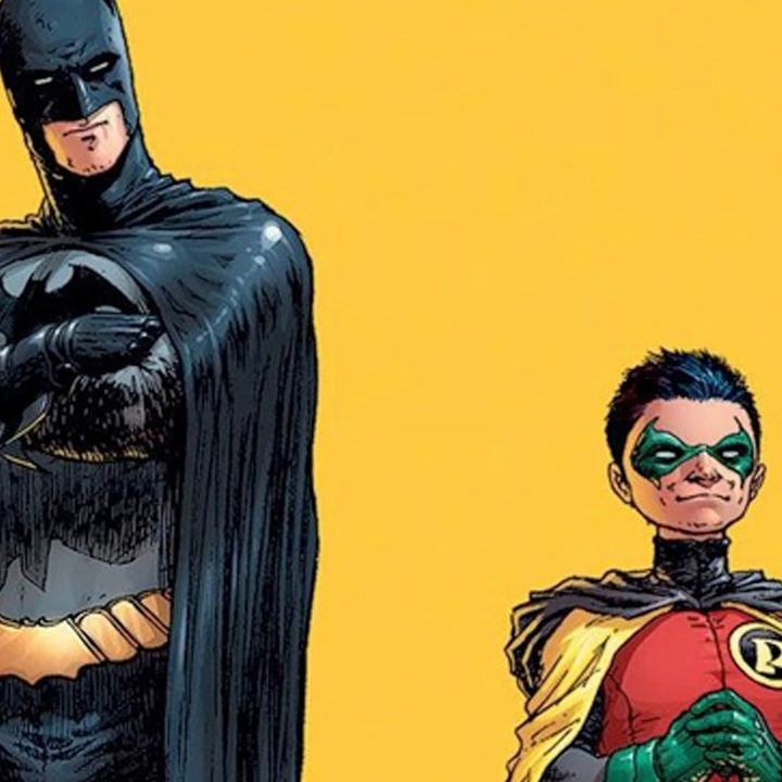 Batman and Robin in cover image for Batman and Robin Vol. 1 by Grant Morrison.